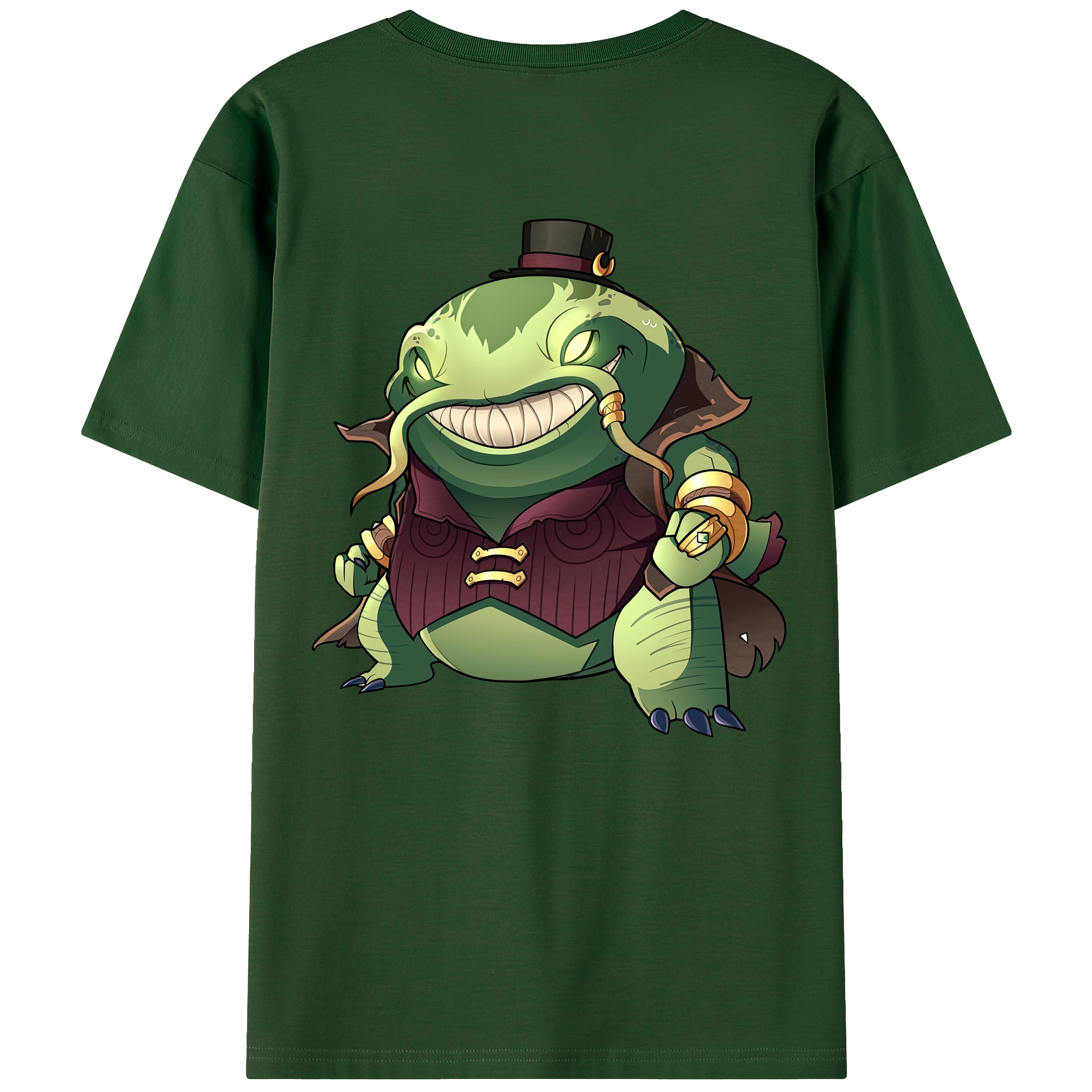 リーグ・オブ・レジェンド League of Legends LOL 綿100％半袖Tシャツ（背面プリント）